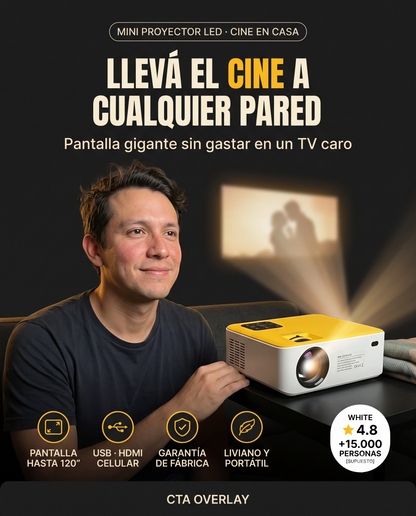 Mini proyector led