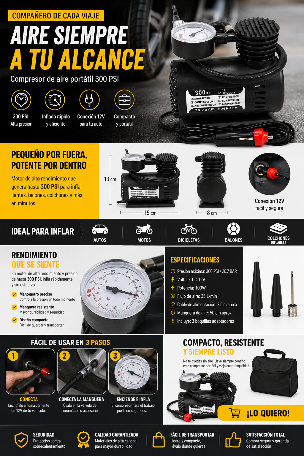 Compresor De Aire Vehiculos